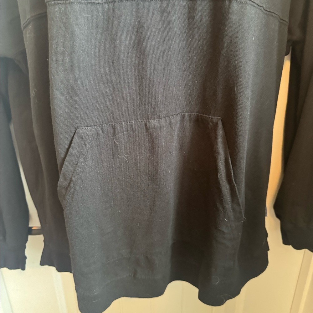 NWT Black Spirit Jersey Hoodie w/Los Angeles Lettered Across Back & Shoulders - Picture 5 of 9